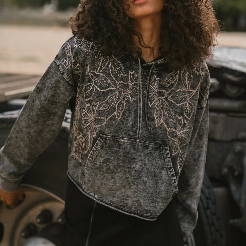 Idyllwind beaded sweatshirt